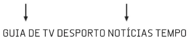 GUIA DE TV DESPORTO NOTÍCIAS TEMPO