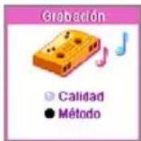 Grabación • Calidad • Método