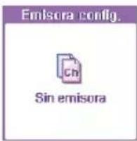 Emisora config. Ch Sin emisora