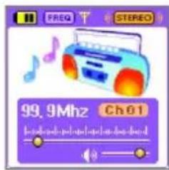FREQ T STEPO 99, 9Mhz Ch 01