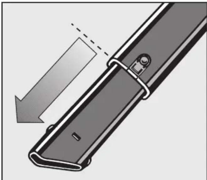 MIELE S 548 - Alargador para el tubo plano - 1