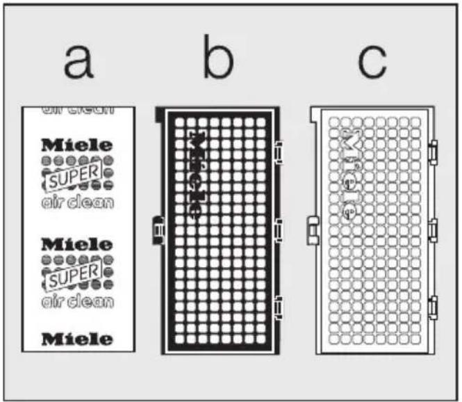 MIELE S 548 - Filtro ACTIVE air clean- o ACTIVE HEPA - 1