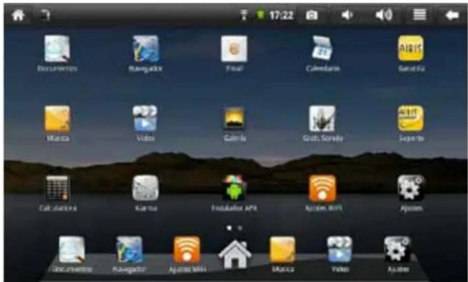 17:22 Documents Navigator Final Calendam Sansk Mappa Video Galaxy Grab-Sonade Search Call Garden Kan-Tia Installation API Applications API Applications Documentos Navigator Applications Hardware Images Videos Applications