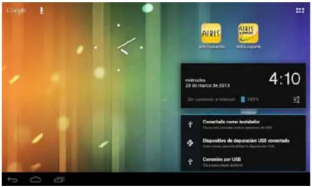 Google AIRIS Airis package AIRIS package instruiones 29 de marzo de 2018 4:10 Sin operación a internet 102% Connectada como la hospital Dispositivo de depuración USB conectado Comisión por USB Talas presentar sistema