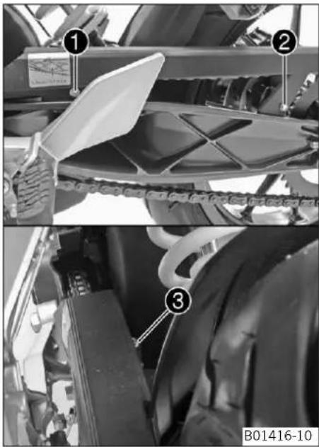 KTM 125 Duke EU (2014) - MANTENIMIENTO DEL CHASIS - 1