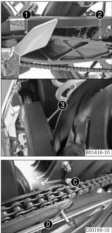 KTM 125 Duke EU (2014) - MANTENIMIENTO DEL CHASIS - 1