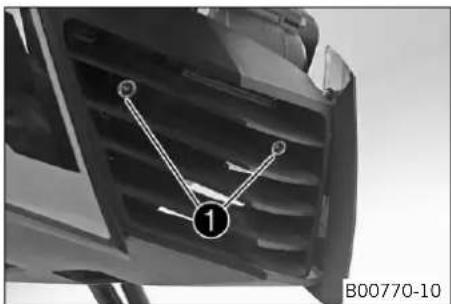 KTM 125 Duke EU (2014) - Desmontar el spoiler delantero - 1