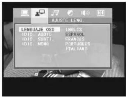 TELEVES 7141 - Idioma del Menú - 1