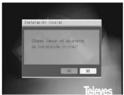 TELEVES 7141 - 6.1.- Primera Instalación después del encendido - 1