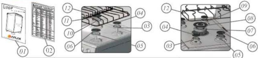 UTOP 01 02 12 11 10 06 04 03 05 12 04 03 09 08 07 06 05