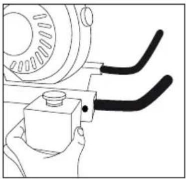 GARLAND Chipper 880 G - MONTAJE DEL ASA DE TRANSPORTE Y DEL BOTÓN DE EMERGENCIA - 2