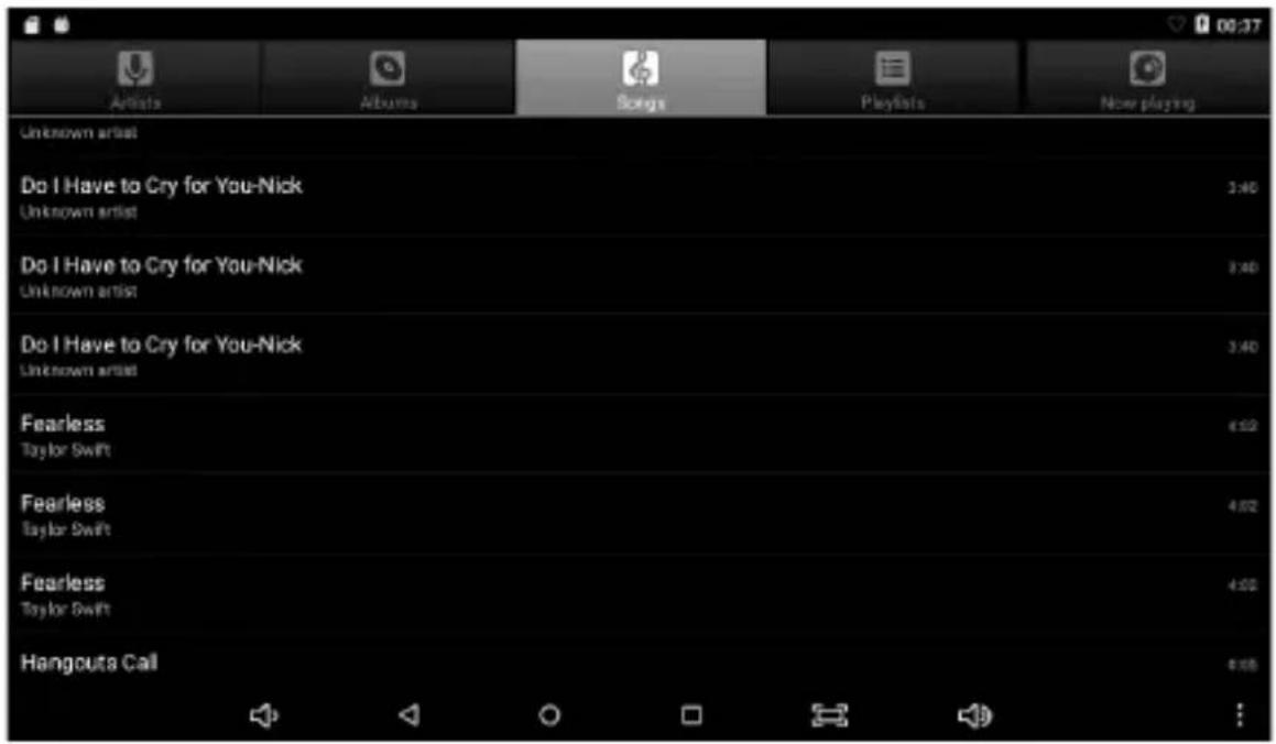 WOXTER N70 - Reproducir archivos de audio: - 1