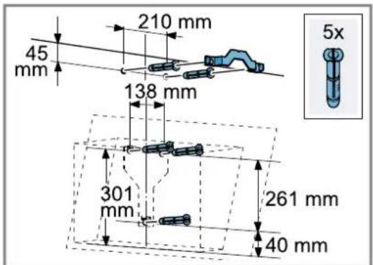 BALAY 3BC567GN - Preparar la pared - 2