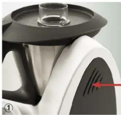 VORWERK Bimby TM31 - Riscos de danos por insuficiente arrefecimento da Bimby TM31: - 1