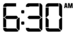 ELECTROLUX EPI09NLIWI - Esempio: Sono le 10:00 PM e si vuole far partire il condizionatore alle 6:30 AM e farlo fermare alle 9:30 AM. - 1