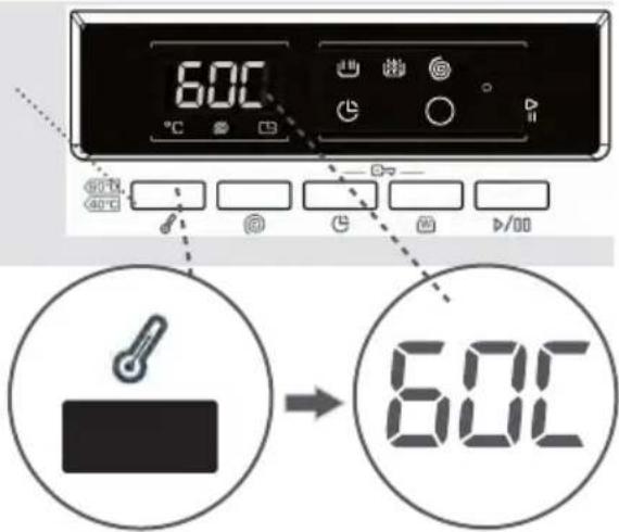 NEW POL NW8140F4 - 1- Selección de temperatura - 1