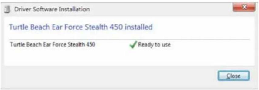 Driver Software Installation Turtle Beach Ear Force Stealth 450 installed Turtle Beach Ear Force Stealth 450 ✓ Ready to use Close