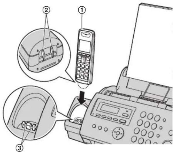 PANASONIC KX-FC265SP - Carga de batería - 1