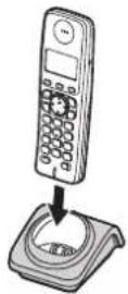 PANASONIC KX-TW500SP - Carga de las pilas - 1