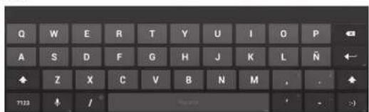 ZTE V72A - Teclado Android™ - 1