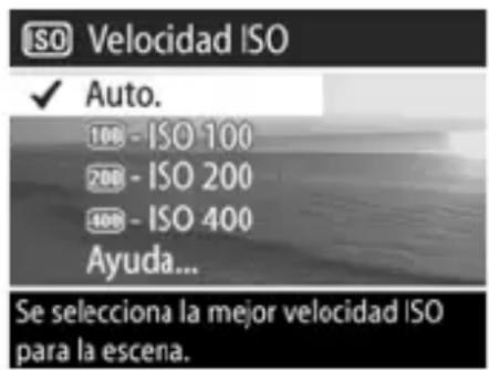 HP PhotoSmart 930 - Velocidad ISO - 1