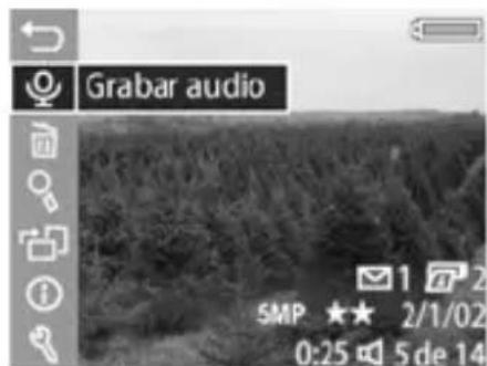 HP PhotoSmart 930 - Grabar audio - 1