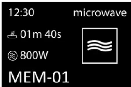 SMEG FMI120S1 - Grabar una Memoria - 2
