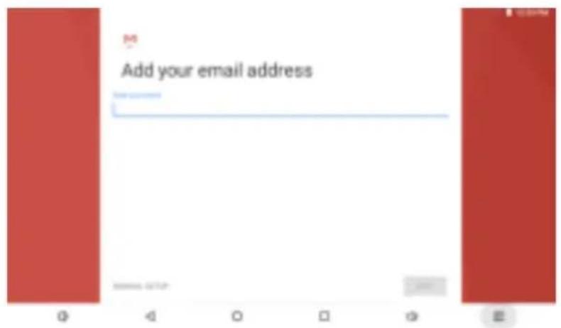 Add your email address