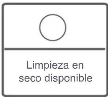 Limpieza en seco disponible