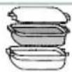 WHIRLPOOL MCP 344 - Para cozer legumes ou peixe (P3-P8): - 1