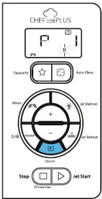 WHIRLPOOL MCP 344 - STEAM MENU (MENU VAPOR) - 1
