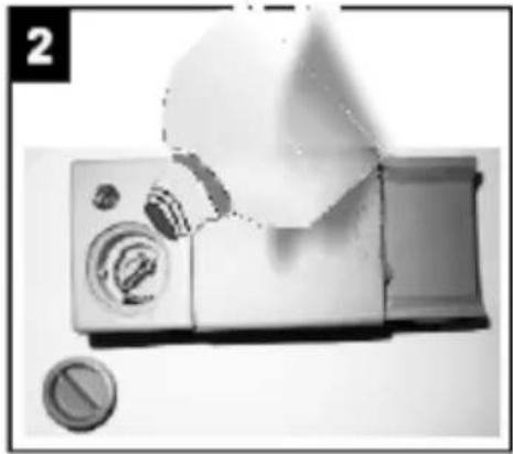 AMICA ZWM 614 WS - Relleno de dosificador del abrillantador y selección de configuración - 1