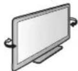 PANASONIC Viera TX-55ET5E - Reglați panoul în unghiul dorit - 1
