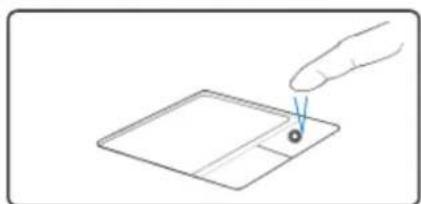 RCA Y47345W8 - Ilustraciones de Manejo del Touchpad - 7
