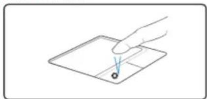 RCA Y47345W8 - Ilustraciones de Manejo del Touchpad - 1