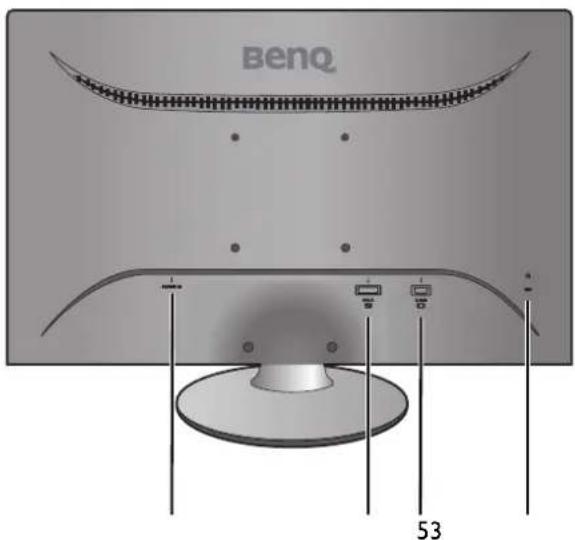 BENQ DL2215 - Vista posterior - 1
