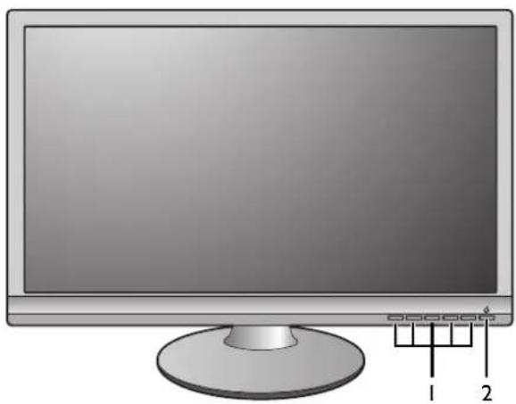 BENQ DL2215 - Vista frontal - 1