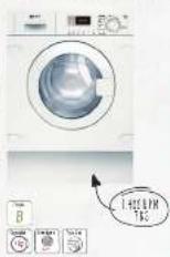 NEFF C17MS22H0 - LAVADORA-SECADORA TOTALMENTE INTEGRABLE - 1