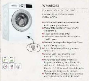 NEFF C17MS22H0 - LAVADORA CON I-DOS ACCESORIOS HORNOS Y COMPACTOS - 1