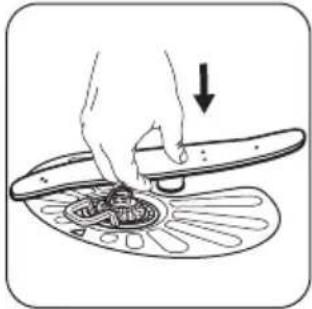 ZANUSSI ZDF36011WA - LIMPIEZA DEL BRAZO ASPERSOR INFERIOR - 3