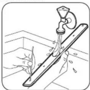ZANUSSI ZDF36011WA - LIMPIEZA DEL BRAZO ASPERSOR INFERIOR - 6