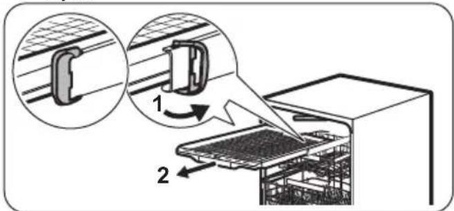 ZANUSSI ZDF36011WA - LIMPIEZA DEL BRAZO ASPERSOR INFERIOR - 5