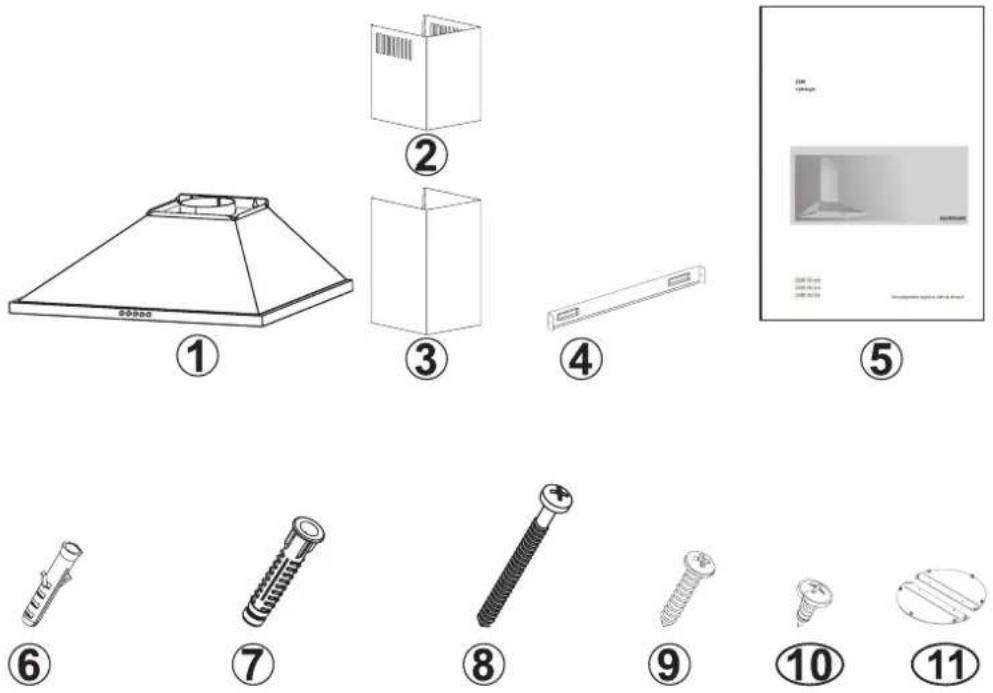 SVAN SVCP6652 - CONTENIDO DEL PAQUETE - 1