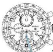 SEIKO Prospex SSC549P1 - - Cómo ajustar la posición de las manecillas - 1