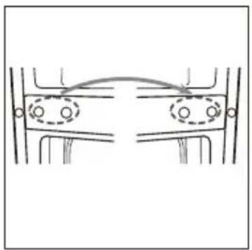 CORBERO CCH1809SIL - Puerta Reversible - 2