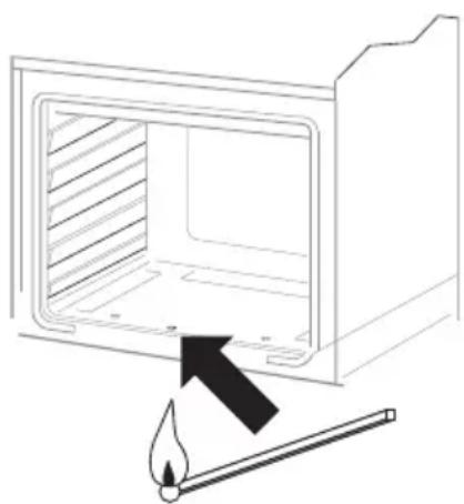 AMICA 620GG4.33Zp(W) - Para encender el horno, es necesario: - 1