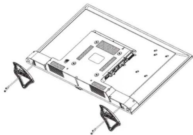 NEVIR NVR-8050-40FHD2S-SMA-B - ESQUEMA DE INSTALAÇÃO COM BASE 40" "MODEL 1" - 1
