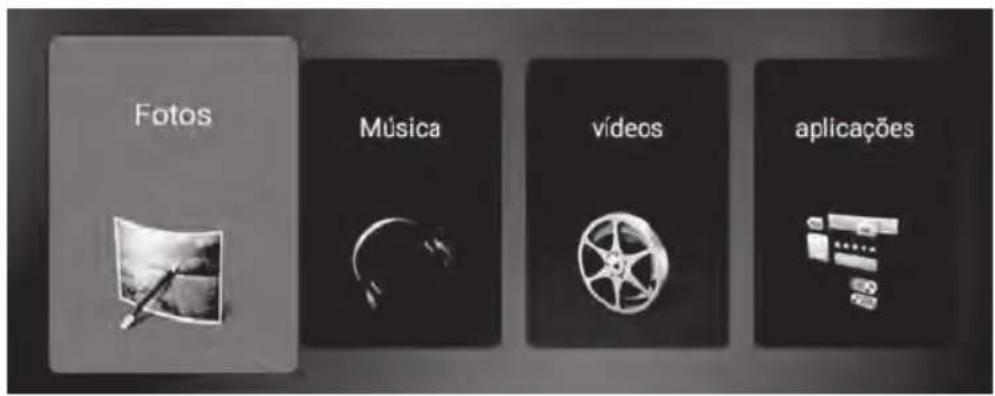 Fotos Música vídeos aplicações