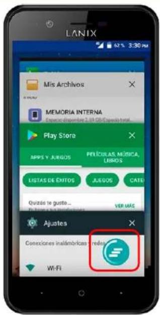 LANIX Mis Archivos MEMORIA INTERNA Espesor disponible 2.09 OS/Espesor total Play Store APPS Y JUEGOS PEÍCULAS, MÚSICA, LIBROS LISTAS DE EXITOS JUEGOS CATO Quizés te gupte... Ver MAS Ajustes Conexiones inasméricas redel Wi-Fi