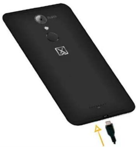 Lanix Ilium LT520 - Carga de la batería - 1
